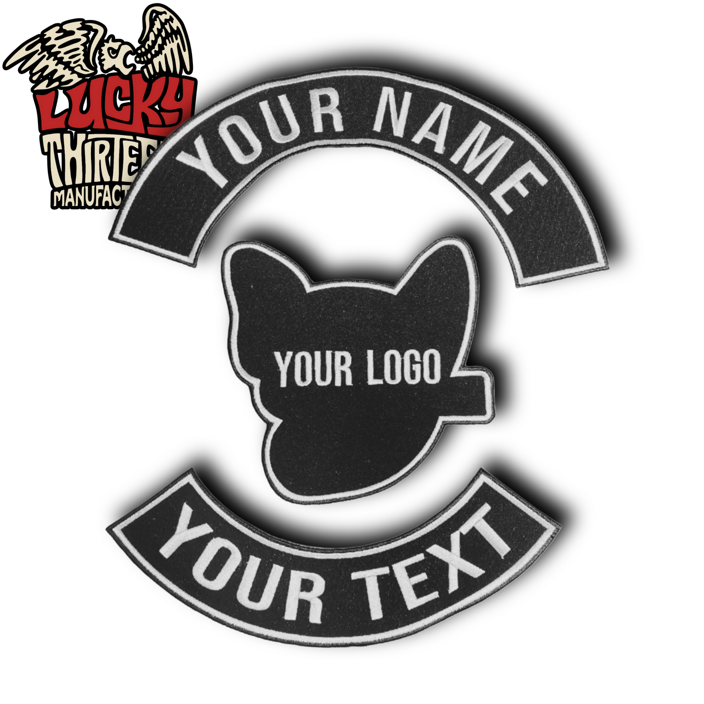 CUSTOM BACK PATCHES SET
