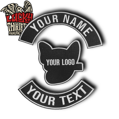 CUSTOM BACK PATCHES SET
