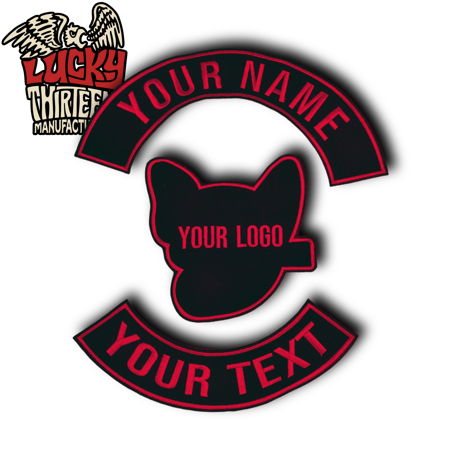 CUSTOM BACK PATCHES SET