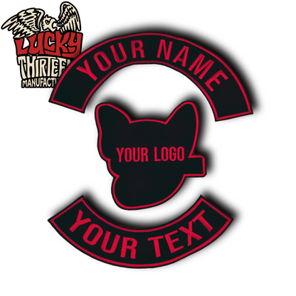 CUSTOM BACK PATCHES SET