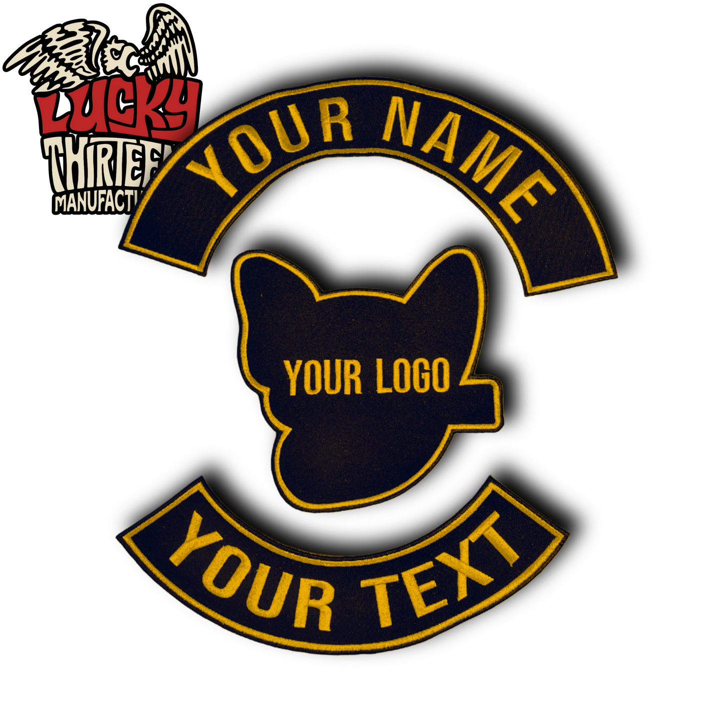 CUSTOM BACK PATCHES SET