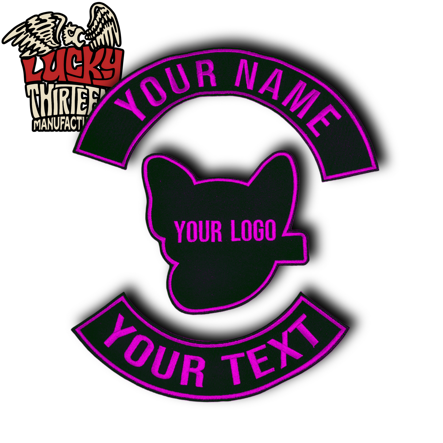CUSTOM BACK PATCHES SET