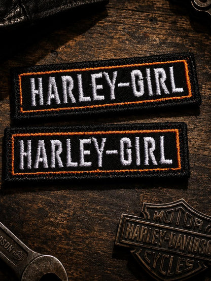 Harley Girl Flash Patches